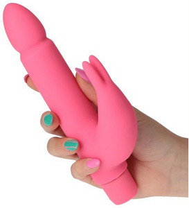 Silicone iepuraș roz