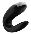 Stimulator de cuplu negru Satisfyer
