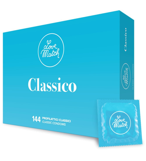 144 set prezervativ clasic