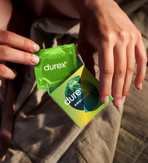 Durex Arouser prezervative cu nervuri 3 buc