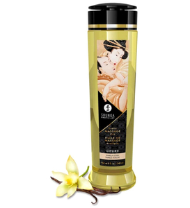 Ulei de masaj erotic cu aromă de vanilie