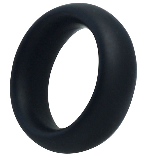 Inel negru pentru penis din silicon
