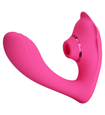 Vibrator pentru punctul G cu stimulator clitoridian