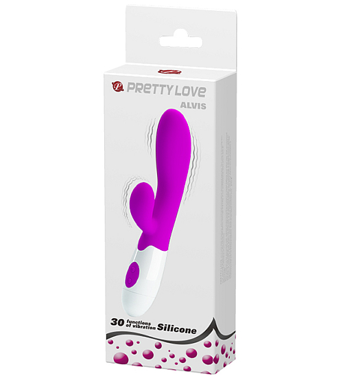 Vibrator iepuraș subțire - 30 de moduri de vibrație