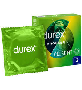 Durex Arouser prezervative cu nervuri 3 buc