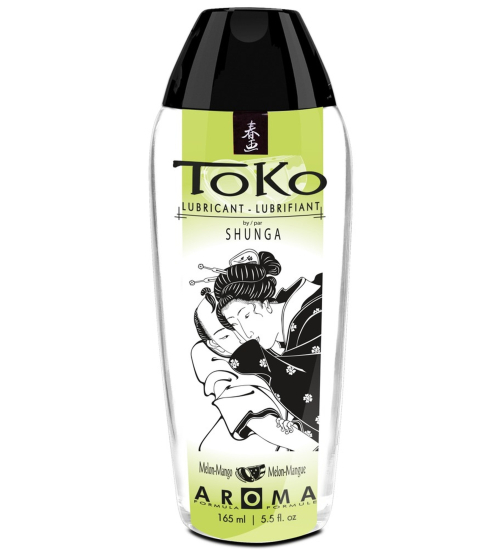 Gel de alunecare exclusiv Toko - mango, pepene galben