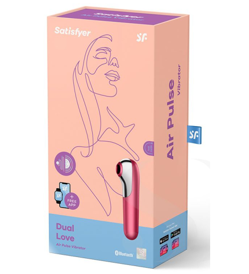 Stimulator clitoridian fără contact cu vibrator