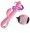Vibrator rotativ exclusiv din silicon