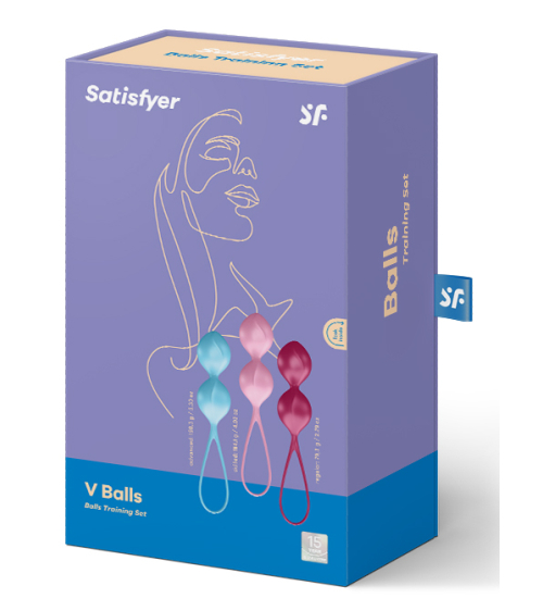 Mingi colorate geisha - set de 3 buc