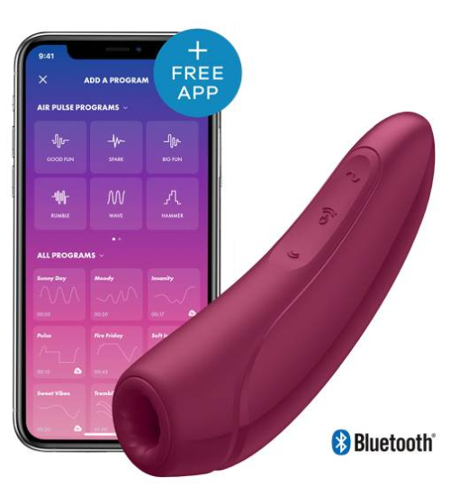 Stimulator clitoridian Curvy 1+