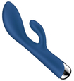 Vibrator rotativ cu proeminență clitoridiană 