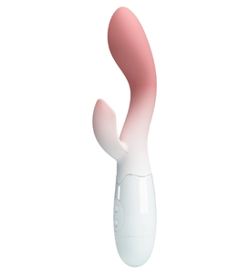 Vibrator pentru punctul G și clitoris cu efect ombre