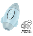 Stimulator clitoridian cu aer + vibrații