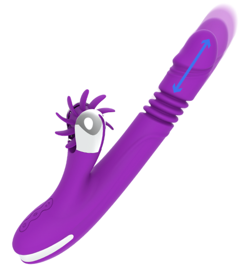 Vibrator iepuraș cu mișcare sus-jos