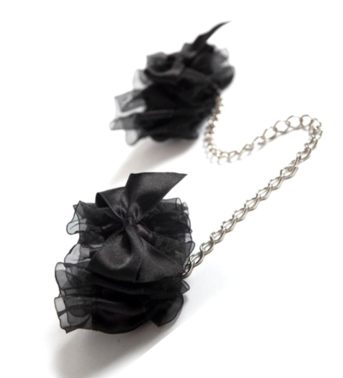 Cătușe frumoase din satin - Bijoux Indiscrets