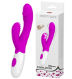 Vibrator roz cu filă mobilă 