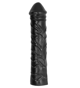 Dildo anal negru uriaș