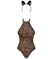 Body cu imprimeu leopard Obsessive
