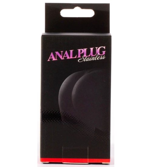 Dop anal din metal cu nervuri