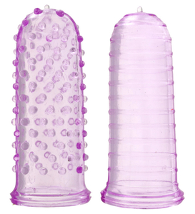 Două tampoane stimulative pentru degete