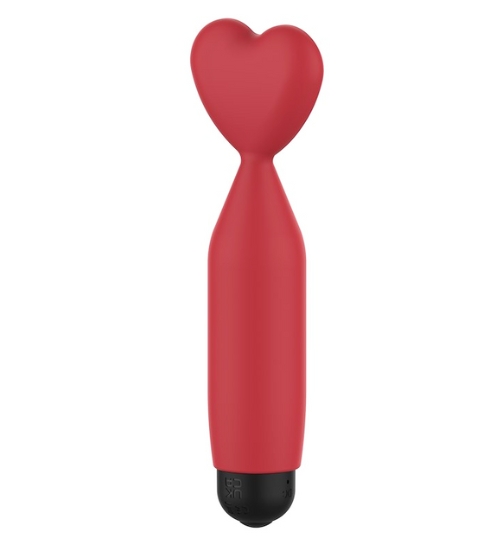 Mini maseur clitoridian - inimă vibratoare