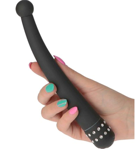 Vibrator G-spot negru elegant