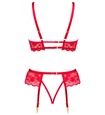 Set roșu cu arcuri Rose