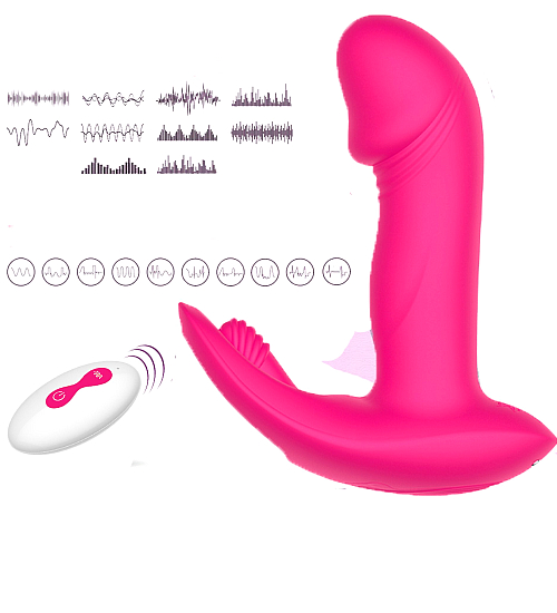 Vibrator rezistent la apă cu telecomandă wireless
