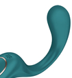 Vibrator albastru cu stimulare dublă