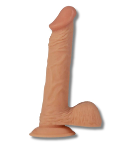Dildo mare cu testicule