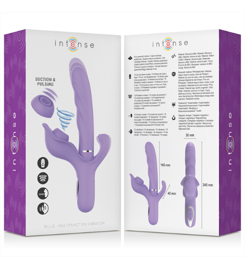 Vibrator triplu de satisfacție
