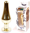 Plug anal cu cristal verde 