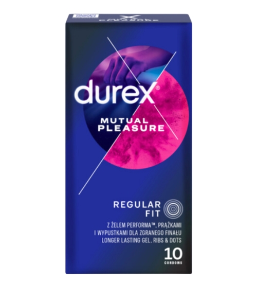 Durex Mutueal Pleasure 10 buc prezervative