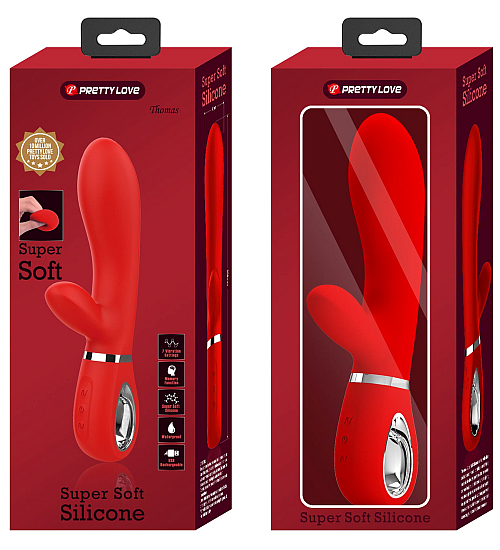 Vibrator pentru punctul G acoperit cu silicon gros