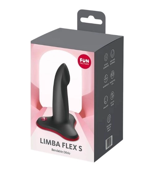 Dildo negru flexibil Limba Flex S
