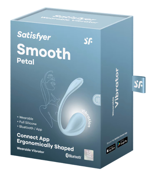 Stimulator discret al punctului G Satisfyer Smooth Petal