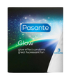 Pasante Glow 3pc prezervative care strălucesc în întuneric.
