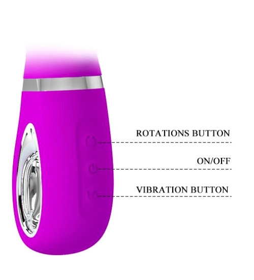 Vibrator rotativ violet