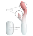 Vibrator pentru punctul G și clitoris cu efect ombre