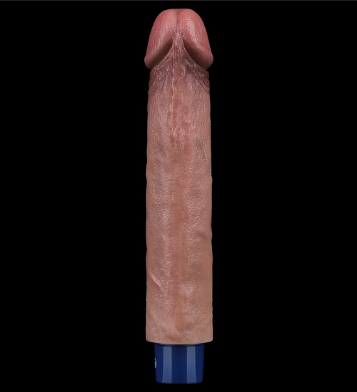 Vibrator realist din silicon de 20 cm