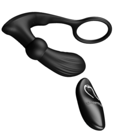 Masor de prostată cu atașament pentru penis