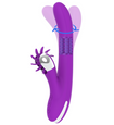 Vibrator pentru iepurași cu mișcări de rotație