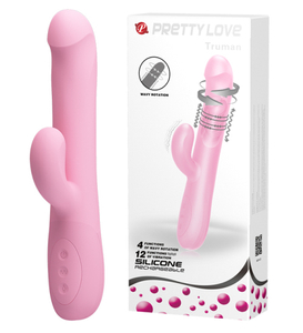 Vibrator rotativ roz