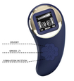 Ou violet vibrator cu telecomandă LCD