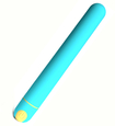 Vibrator clasic rezistent la apă cu încărcare USB