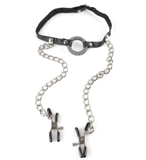 Knebel + cleme pentru mameloane