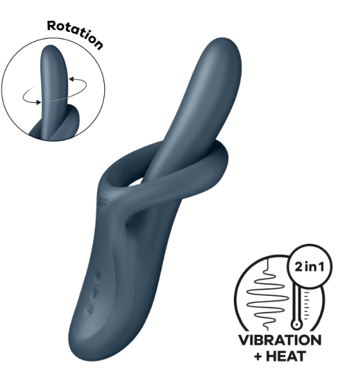 Vibrator multifuncțional Heat Flex 4 