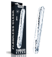 Dildo dublu transparent