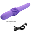 Vibrator violet cu mișcare alternativă 