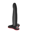 Dildo negru din silicon cu corp modelabil